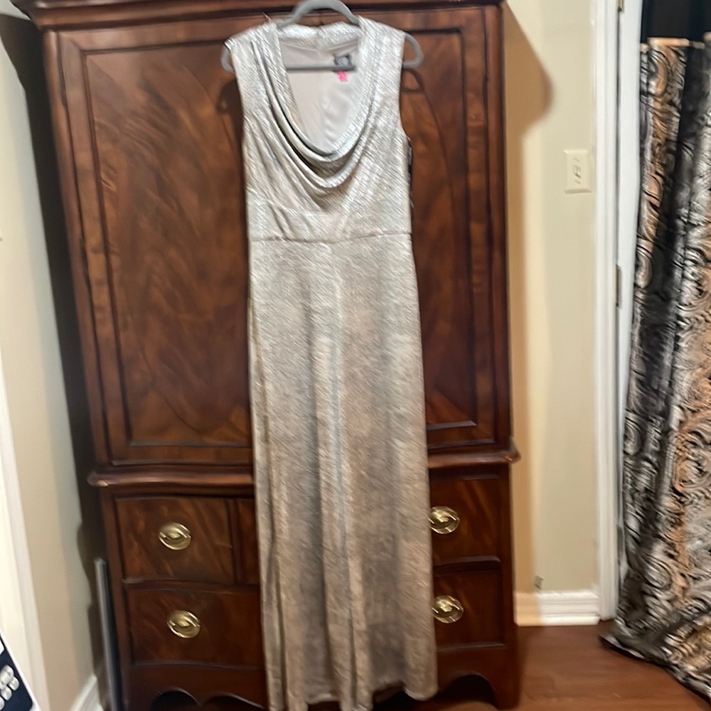 Vince Camuto Silver Jumpsuit
